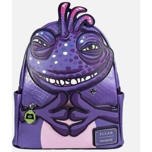 Loungefly Disney Monsters Inc Randall Boggs Cosplay Backpack NWT